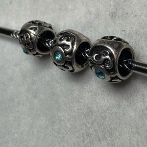 5/$20 single metal Charm Bead